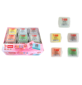 MİKRO HS-22 PASTEL KUTULU RENKLİ HAMUR SİLGİ 36'LI PAKET >