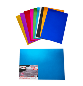 KUPON KFK-402 50X70 METALİK AYNALI KARTON 10 RENK *25