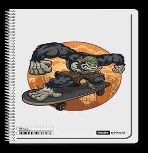 A-4 DAZZLE SPİRALLİ PP (ŞEFFAF) PELLUCİD 4 RENK 72 YP /1