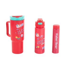 KRD 6071 HOME RENKLİ 3'LÜ MATARA*48