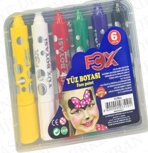 FCX YÜZ BOYASI 6 RENK*144