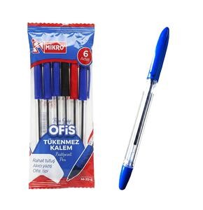 MİKRO M-35-6 OFİS TİPİ TÜKENMEZ KALEM 24'LÜ