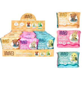 İMA-7077 ISLAK MENDİL 24'LÜ >