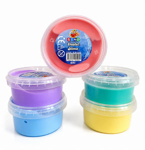 SİNO SLM-0027 SİNO PASTEL RENK YUVARLAK SLİME *6
