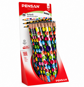 PENSAN 96000 BALON DESENLİ KURŞUN KALEM 72'Lİ