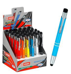 MİKRO 1001D-30 DOKUN. METAL TÜKEN KALEM 30'LU*24