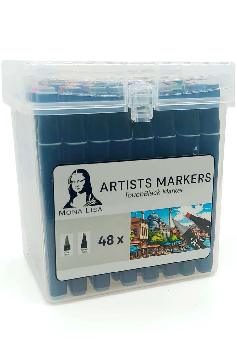 MONA LİSA TOUCHBLACK MARKER 48Lİ