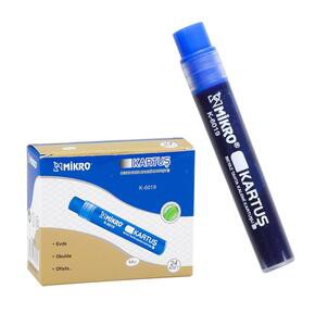 MİKRO K-6019 TAHTAKALEMİ KARTUŞU MAVİ 24LÜ*72