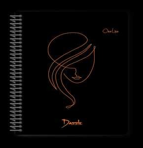 A-4 DAZZLE BLACK SPİRALLİ PP KAPAK 72 YP KARELİ