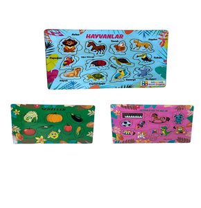 HAMAHA LTZ-07 BULTAK AHŞAP PUZZLE A4 *100