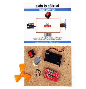 EMİN İŞ EM646 MOTOR DENEY SETİ
