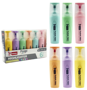 MİKRO MK-605P-12 Lİ PASTEL RENK FOSFORLU KALEM