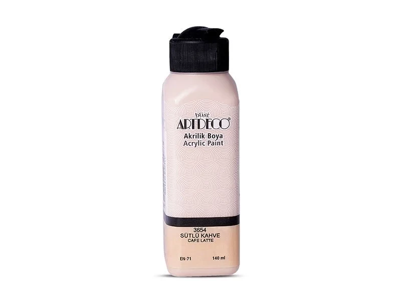 ARTDECO 3654 AKRİLİK BOYA 140ML SÜTLÜ KAHVE > ARTDECO 3654 AKRİLİK BOYA 140ML SÜTLÜ KAHVE >
