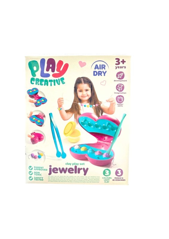 ART CRAFT 3X28 GR CLAY SET ŞEKİLLİ OYUN HAMURU SETİ >