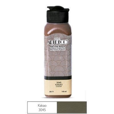 ARTDECO 3045 AKRİLİK BOYA 140ML KAKAO > ARTDECO 3045 AKRİLİK BOYA 140ML KAKAO >