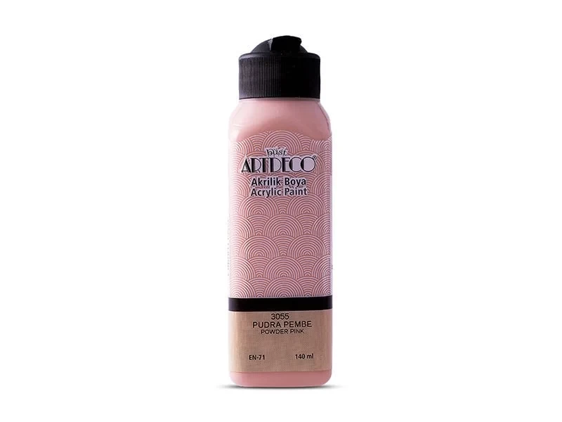 ARTDECO 3055 AKRİLİK BOYA 140ML PUDRA PEMBE ARTDECO 3055 AKRİLİK BOYA 140ML PUDRA PEMBE