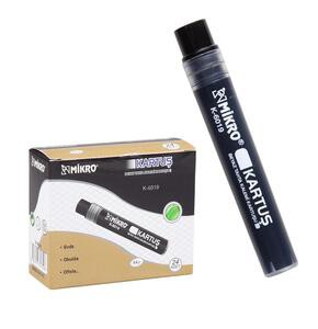 MİKRO K-6019 TAHTA KALEMİ KARTUŞU SİYAH 24LÜ*72