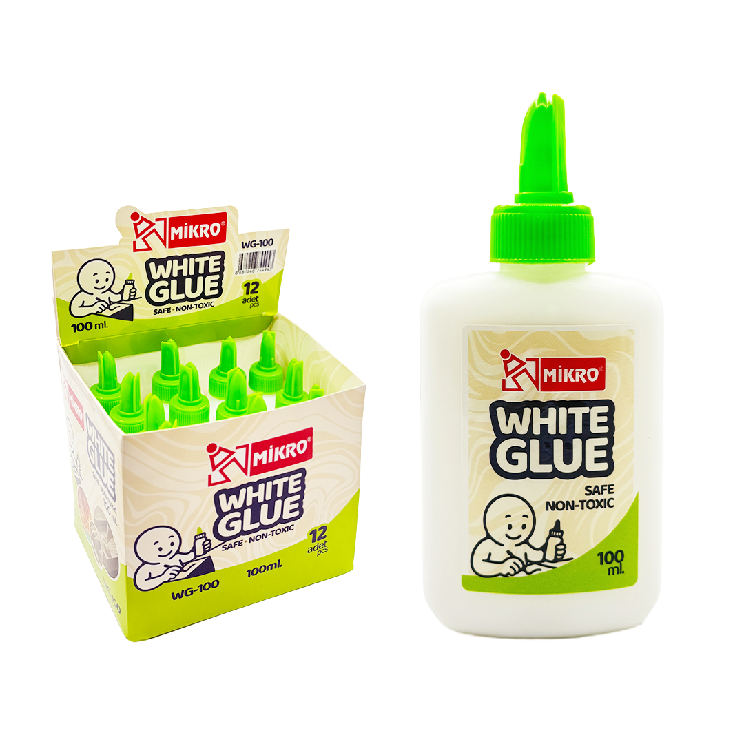 MİKRO WG-100 BEYAZ GLUE TUTKAL 100 ML 12Lİ