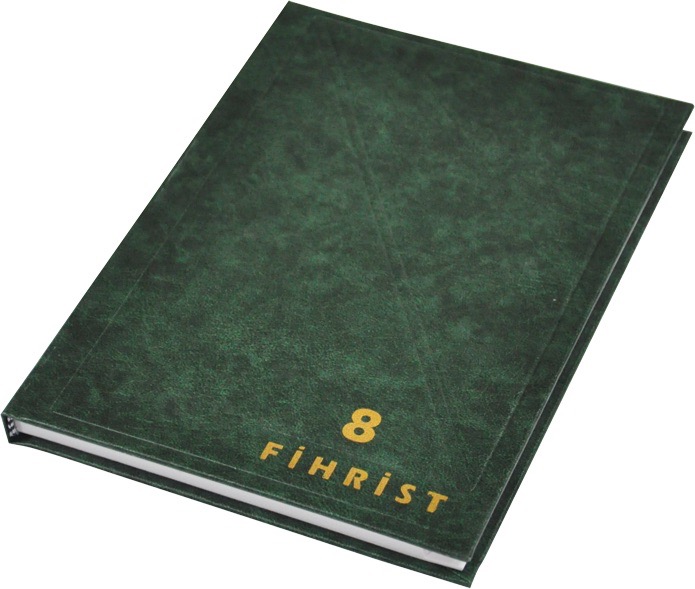 288 GÜRPAŞ 20*28 CİLT BEZLİ TİCARİ FİHRİST 8'Lİ *38