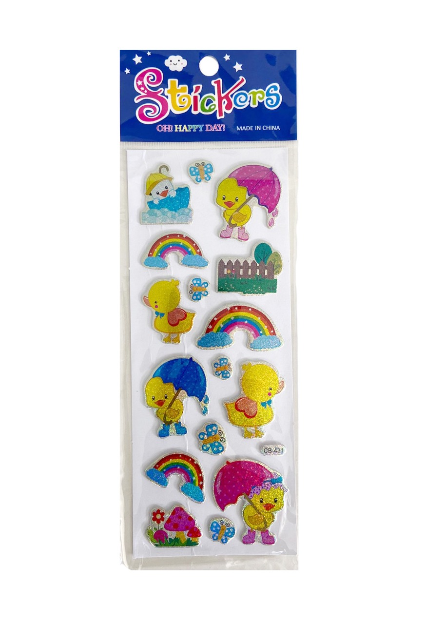 ALPER CB-431 ÖRDEK KÜÇÜK STİCKER 20'Lİ