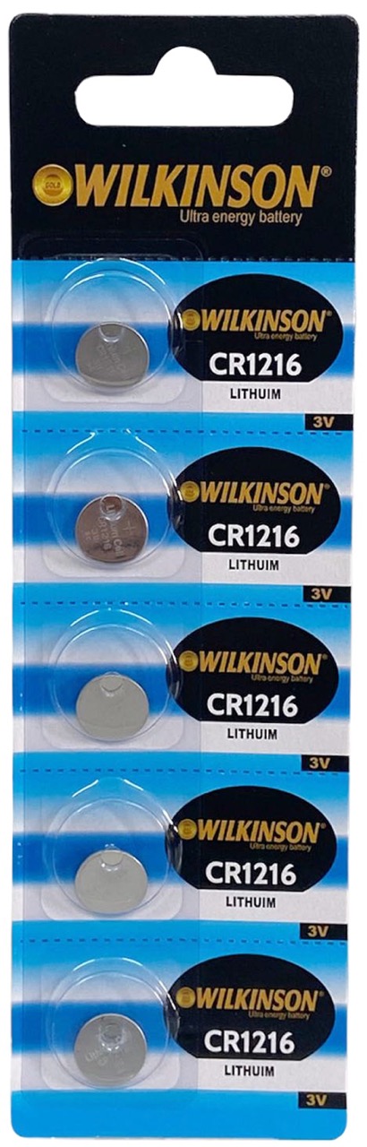 WILKINSON CR1216 LITHUIM PİL 5'Lİ*20