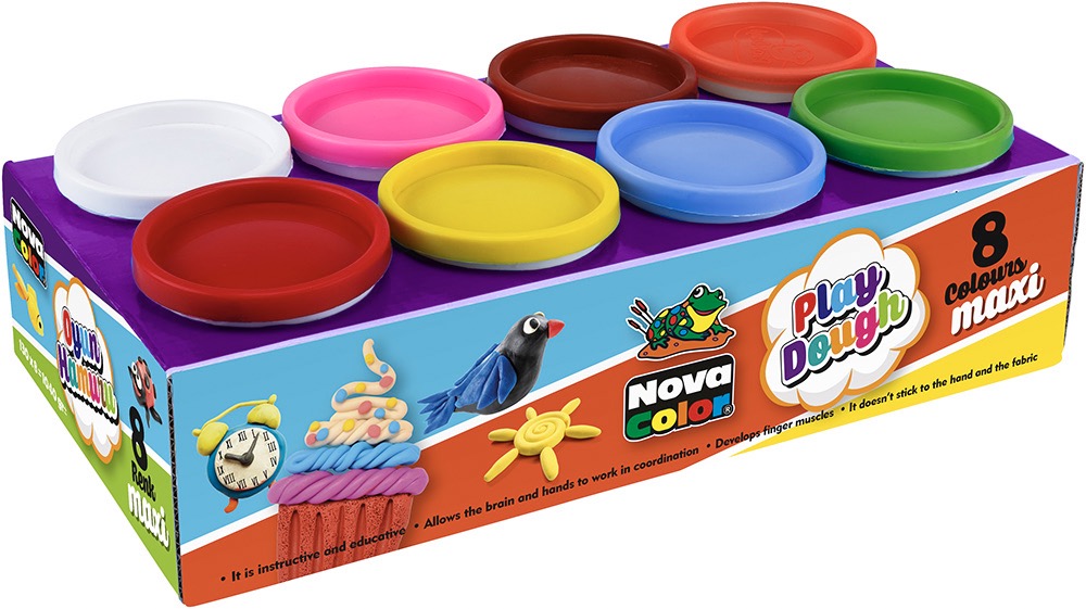 NOVA COLOR NC-4150 OYUN HAMURU 8 RENK