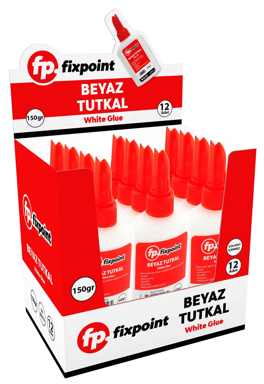 FİXPOİNT P-1978 BEYAZ TUTKAL 150GR 12'Lİ *12