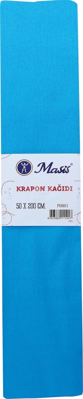 MASİS PGR01  KRAPON KAĞIDI MAVİ 10'LU