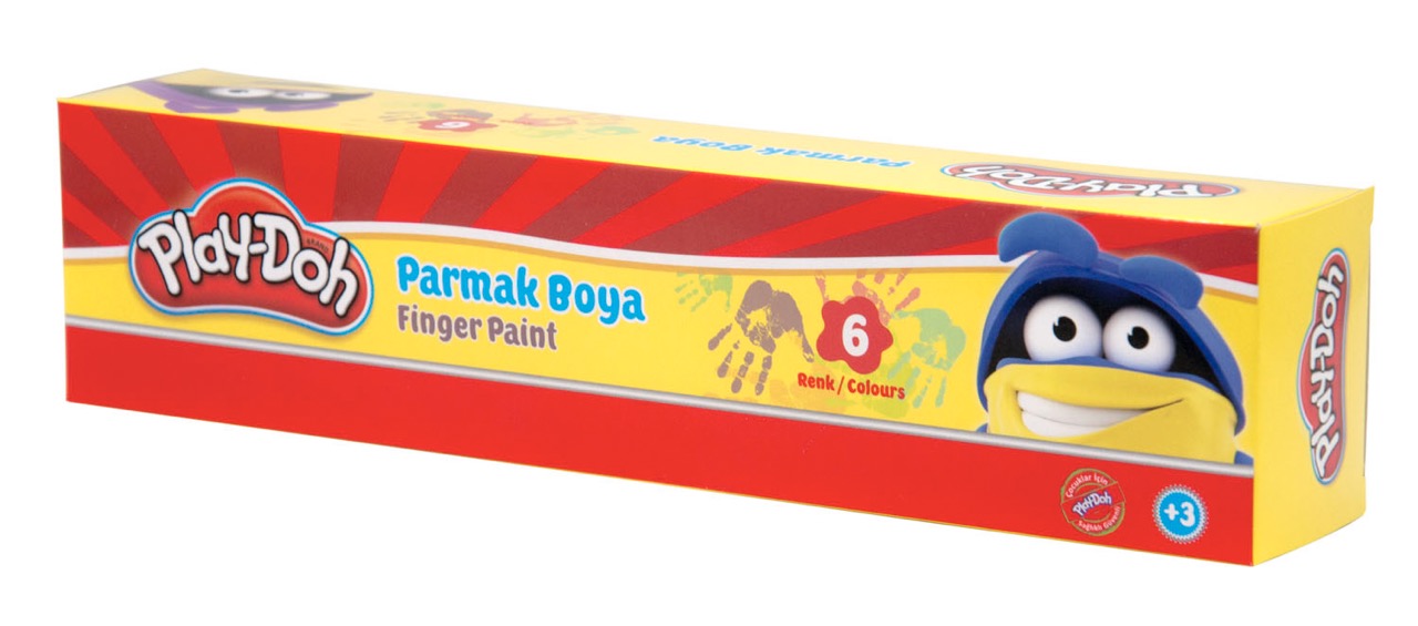 PLAY-DOH PR018 PARMAK BOYASI 30ML 6RENK *48