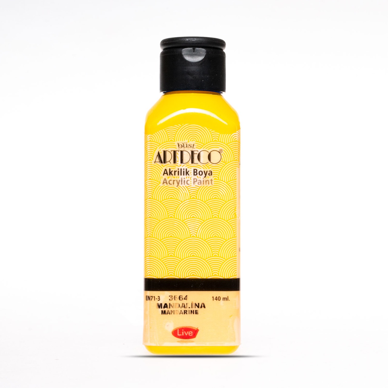 ARTDECO 3664 AKRİLİK BOYA 140ML MANDALİNA *144